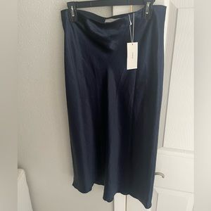 NWT Vince Silk Skirt